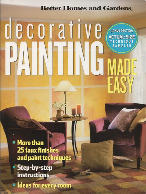 decorative painting made easy better homes and gardens paperback PDF