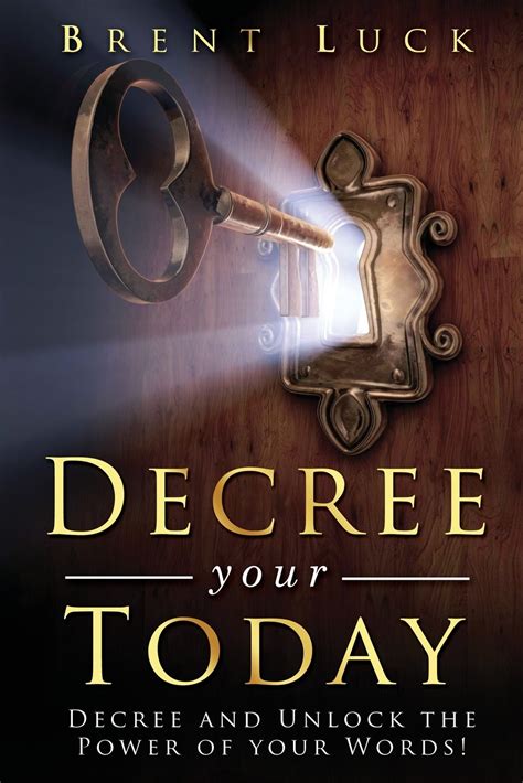 decree your today decree and unlock the power of your words Epub