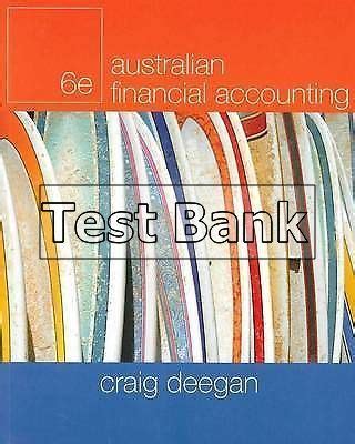 deegan australian financial accounting 6th edition solutions Reader