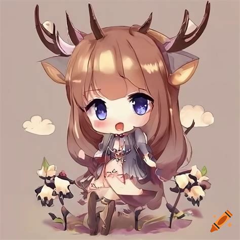 deer anime girl