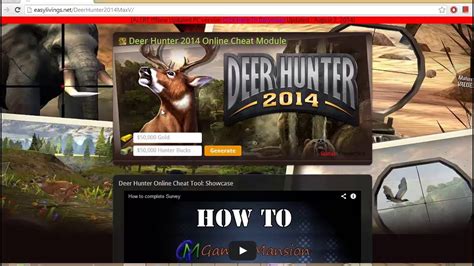 deer hunter cheat engine money and gold hack Epub