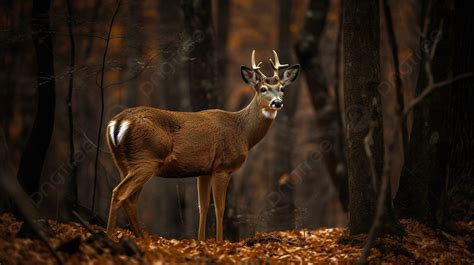 deer in the woods