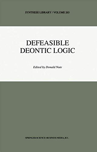 defeasible deontic logic synthese library Epub