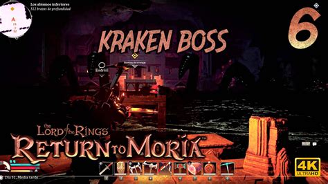 defeating the kraken in moria