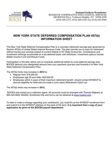 deferred comp new york state