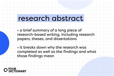 definition of an abstract paper Doc