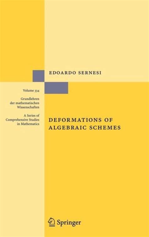 deformations of algebraic schemes deformations of algebraic schemes Epub