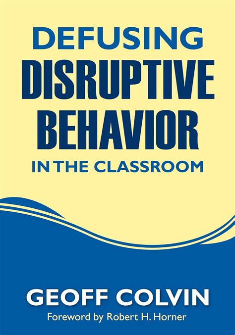 defusing disruptive behavior classroom geoffrey Ebook PDF