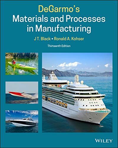 degarmos materials processes manufacturing black Ebook Kindle Editon