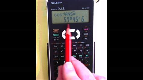 degree scientific calculator