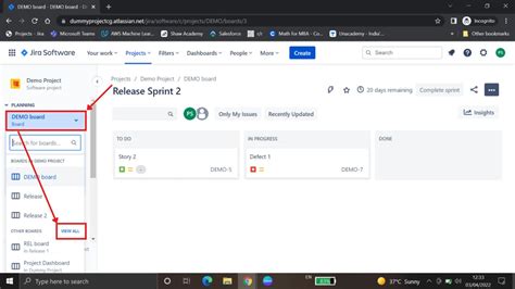 delete a board jira