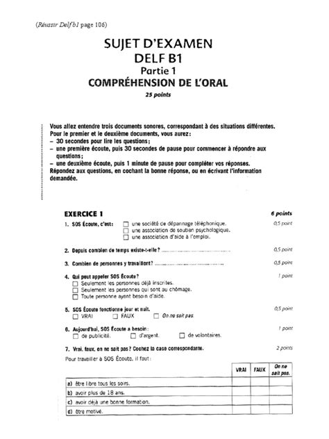 delf b1 exam papers Kindle Editon