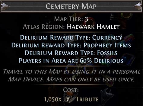 delirium reward type on map