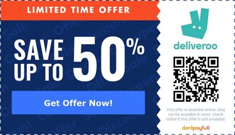 deliveroo promo code