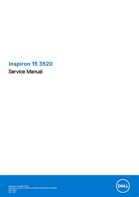 dell inspiron 15 3520 manual Reader