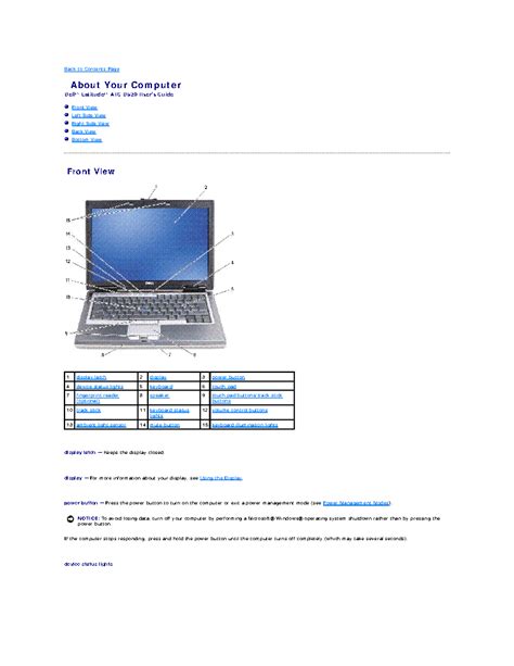 dell latitude d620 user manual PDF