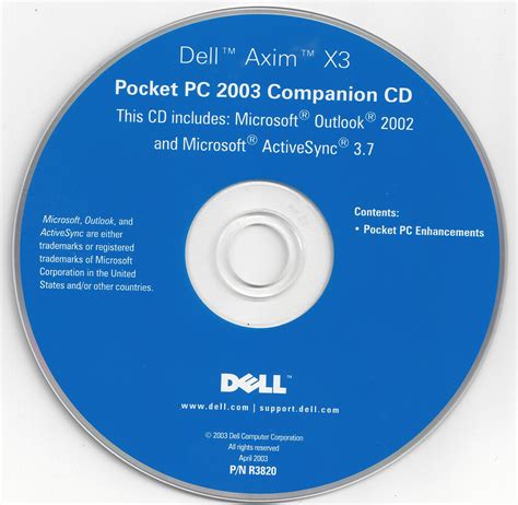 dell pocket pc axim x3 software PDF