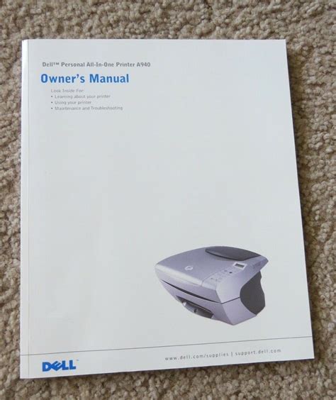 dell printer a940 user guide Kindle Editon