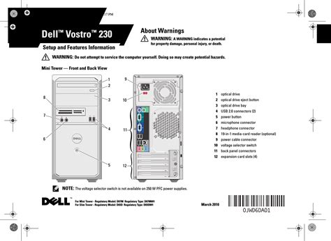 dell vostro 230 motherboard manual Reader