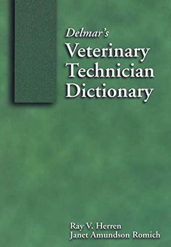delmars veterinary technician dictionary veterinary technology Doc