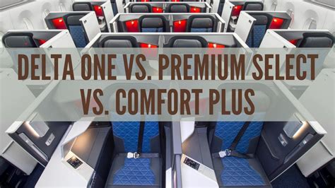 delta comfort plus vs premium select