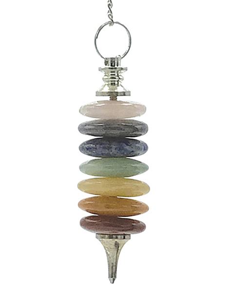 deluxe seven rings of chakras pendulum Doc