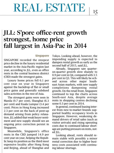 demand for office workers in Singapore remains strong