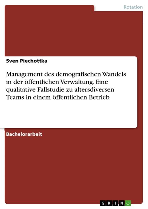 demografischen ffentlichen verwaltung qualitative altersdiversen Reader
