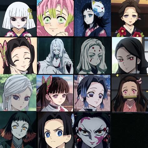 Demon Slayer Characters Female