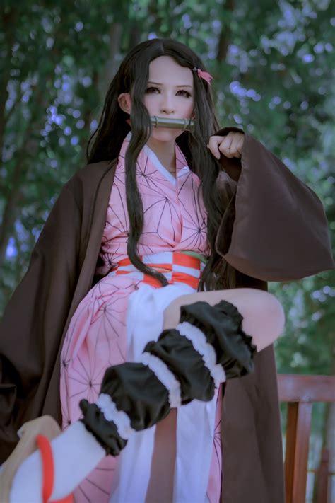 demon slayer nezuko cosplay