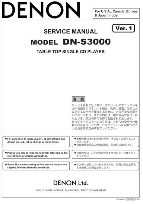 denon dn s3000 user guide Reader