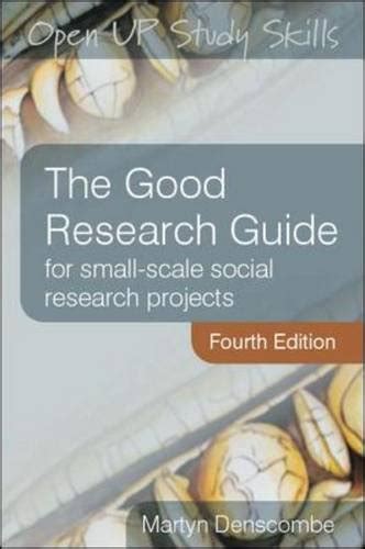 denscombe the good research guide Kindle Editon