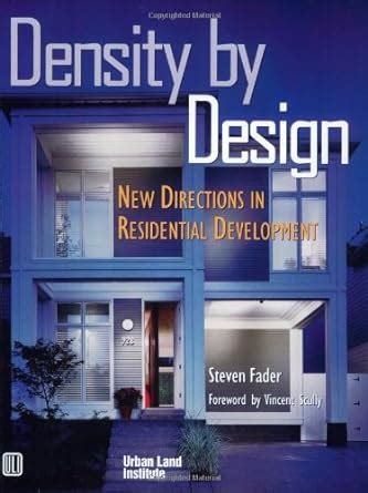 density by design new directions in residential development Epub