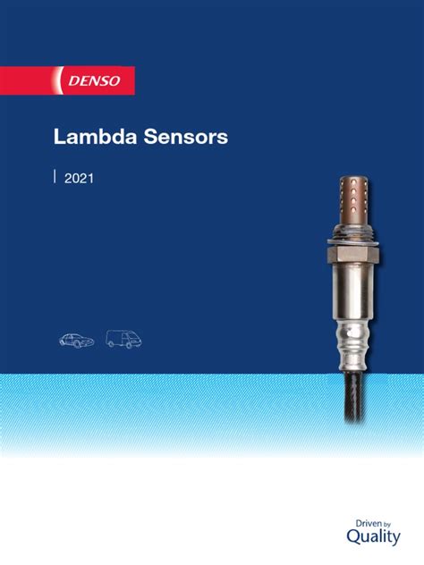 Denso O2 Sensor Catalog