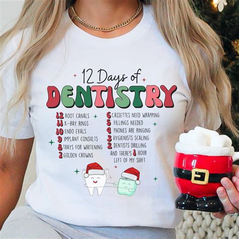 dental christmas shirts