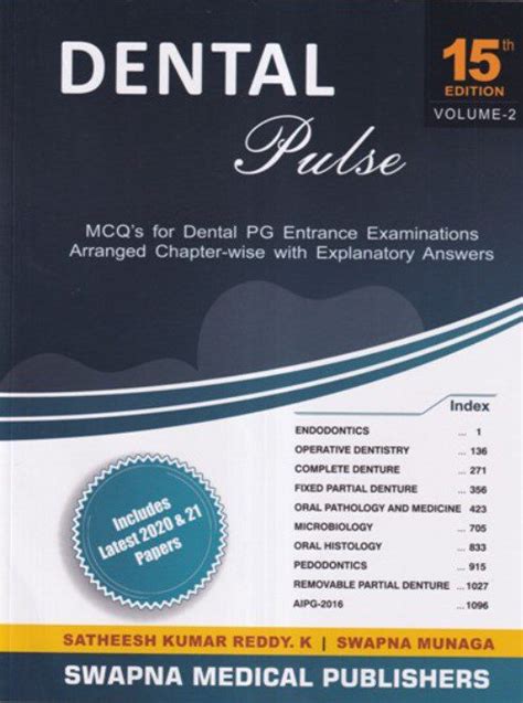 dental pulse volume 2 PDF