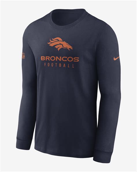 denver broncos long sleeve shirt