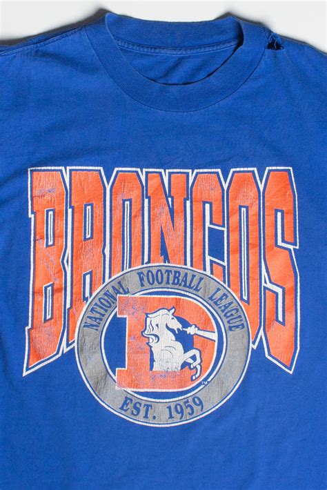 denver broncos t shirts vintage