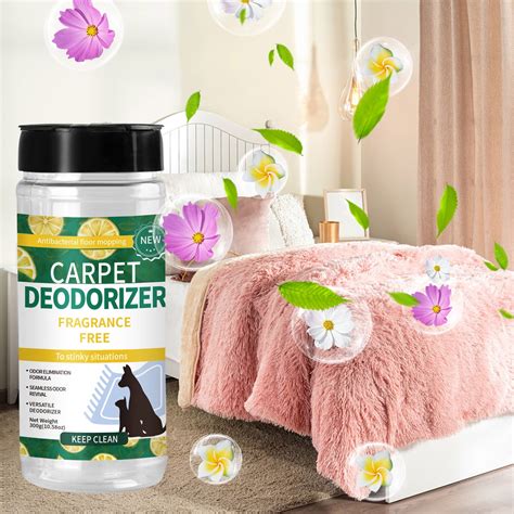 deodorizer for carpet cleaners