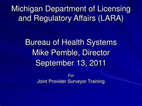 department of licensing and regulatory affairs michigan