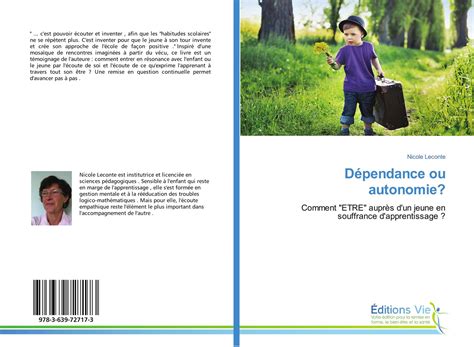dependance ou autonomie novel pdf PDF