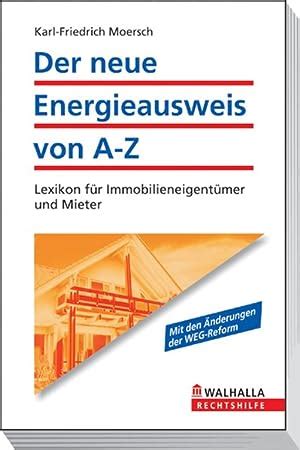 der neue energieausweis von a z der neue energieausweis von a z Kindle Editon