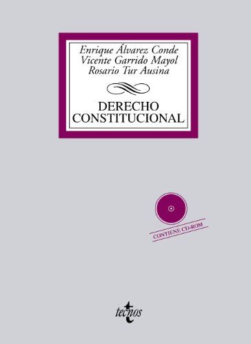 derecho constitucional cd derecho biblioteca universitaria de editorial tecnos Kindle Editon