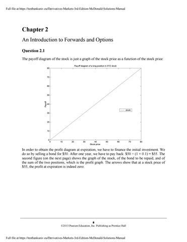 derivatives markets mcdonald solutions manual Reader