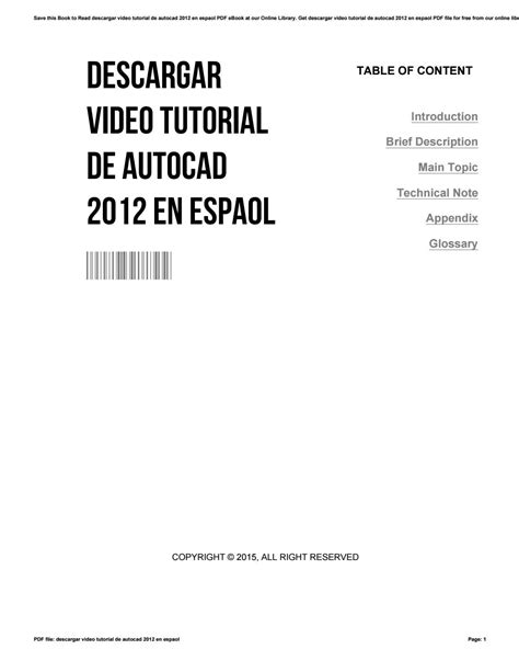 descargar tutorial de autocad 2012 en espaol pdf Kindle Editon