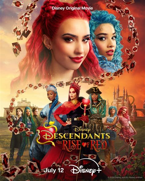 descendants rise of red book