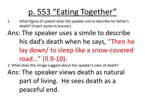 describe the speaker's view of his neighbor