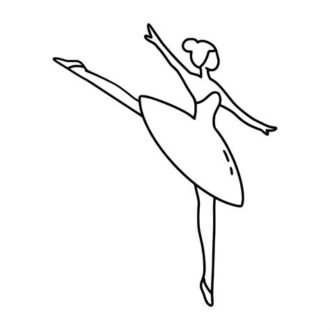 desenho de dança fácil