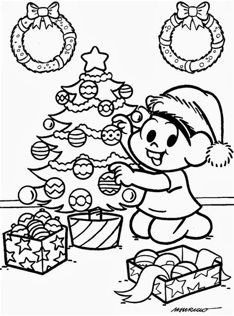 desenhos para colorir no natal