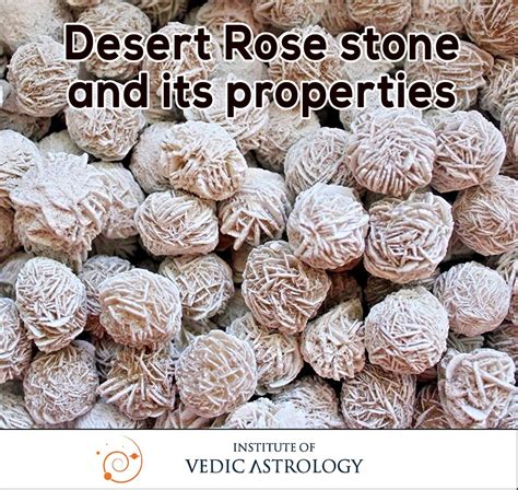 desert rose stone properties